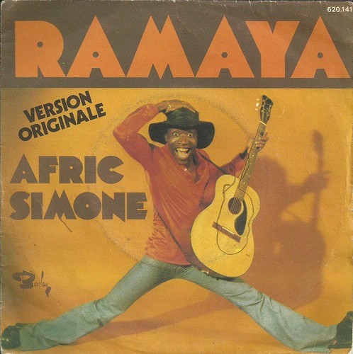 Caratula para cd de Afric Simone - Ramaya
