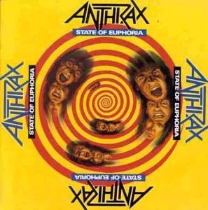 Caratula para cd de Anthrax  - State Of Euphoria