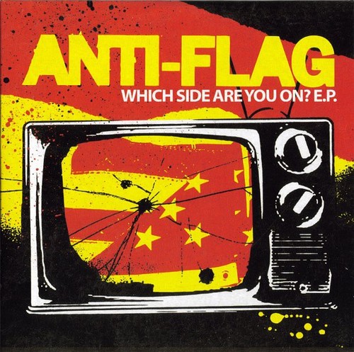 Caratula para cd de Anti Flag - The People Of The Gun