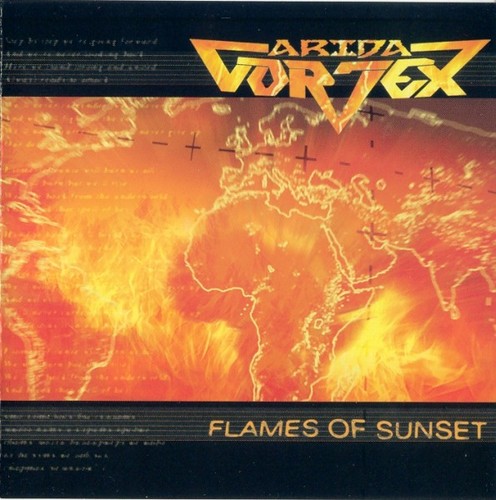 Caratula para cd de Arida Vortex - Flames Of Sunset