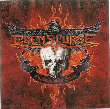 Caratula para cd de Eden's Curse - Condemned To Burn 