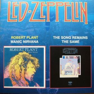 Caratula para cd de Led Zeppelin - Manic Nirvana / The Song Remains The Same (2en1, 2x Cd)