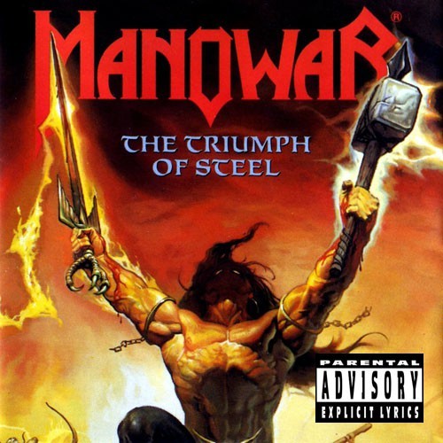 Caratula para cd de Manowar - The Triumph Of Steel