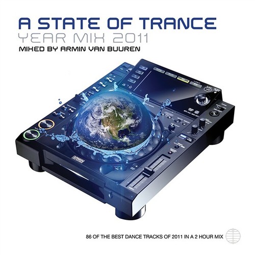 Caratula para cd de Armin Van Buuren  - A State Of Trance Ear Mix 2011 (Cdx2)
