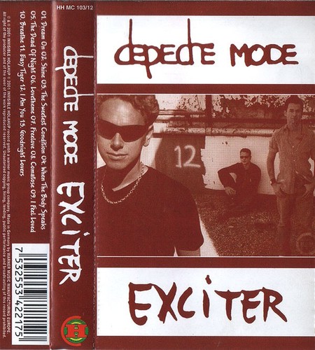 Caratula para cd de Depeche Mode - Exciter
