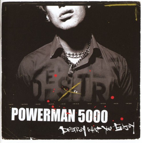 Caratula para cd de Powerman 5000 - Destroy What Enjoy