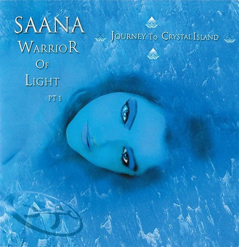 Caratula para cd de Timo Tolkki  - Saana Warrior Of Light P.1. Journey To Crystal Island