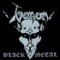 Caratula para cd de Venom - Black Metal