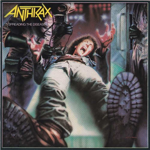 Caratula para cd de Anthrax - Spreading The Disease