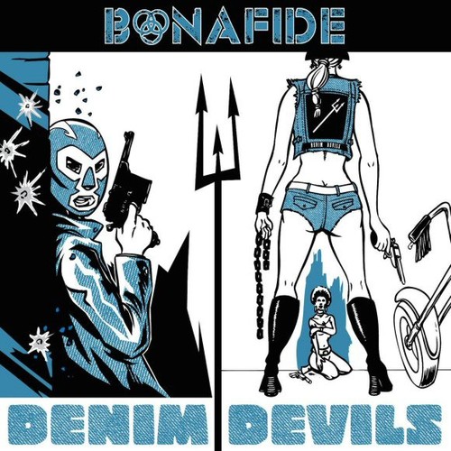 Caratula para cd de Bonafide - Denim Devils