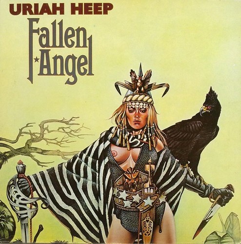 Caratula para cd de Uriah Heep  - Fallen Angel
