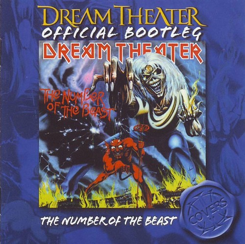 Caratula para cd de Dream Theater - Official Bootleg: The Number Of The Beast