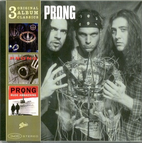 Caratula para cd de Prong (3x Cd Box Set) - 3 Original Album Classics