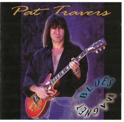Caratula para cd de Pat Travers - Blues Magnet