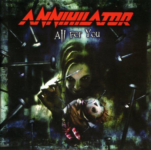 Caratula para cd de Annihilator - All For You