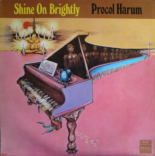 Caratula para cd de Procol Harum - Shine On Brightly