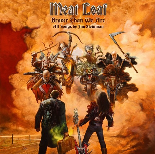 Caratula para cd de Meat Loaf - Braver Than We Are
