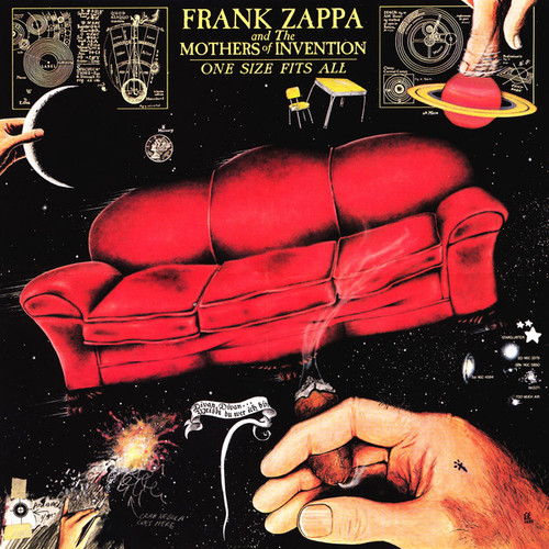 Caratula para cd de Frank Zappa And The Mothers Of Invention - One Size Fits All