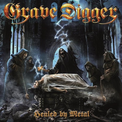 Caratula para cd de Grave Digger  - Healed By Metal (3 Bonus)