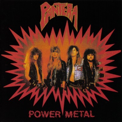 Caratula para cd de Pantera - Power Metal