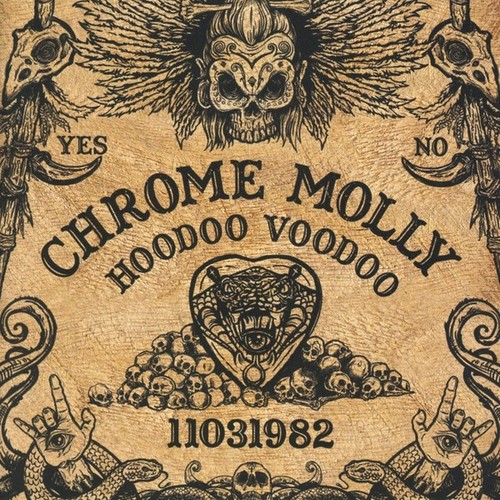 Caratula para cd de Chrome Molly - Hoodoo Voodoo
