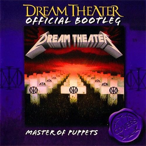 Caratula para cd de Dream Theater - Official Bootleg: Master Of Puppets
