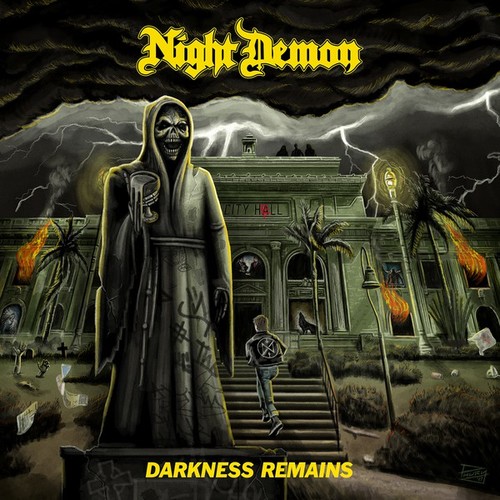 Caratula para cd de Night Demon - Darkness Remains