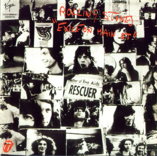 Caratula para cd de The Rolling Stones - Exile On Main St.