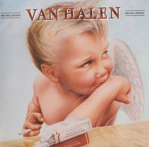 Caratula para cd de Van Halen - 1984