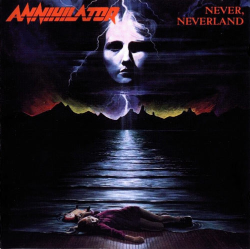Caratula para cd de Annihilator  - Never, Neverland