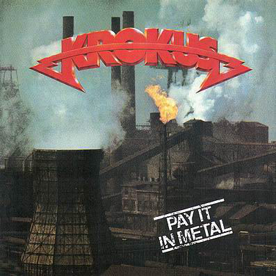 Caratula para cd de Krokus - Pay It In Metal