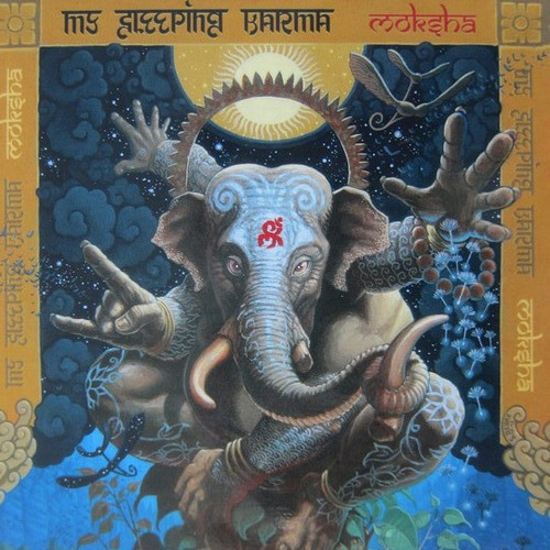 Caratula para cd de My Sleeping Karma - Moksha