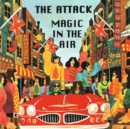 Caratula para cd de The Attack  - Magic In The Air
