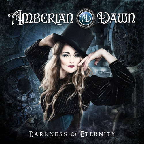 Caratula para cd de Amberian Dawn - Darkness Of Eternity