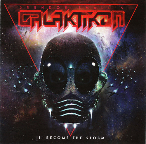 Caratula para cd de Brendon Small's Galaktikon - Ii: Become The Storm