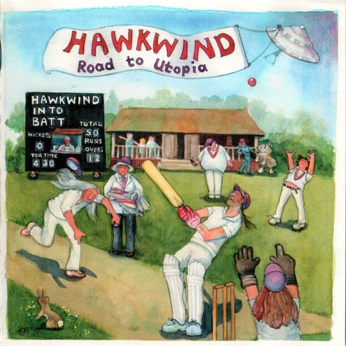 Caratula para cd de Hawkwind - Road To Utopia