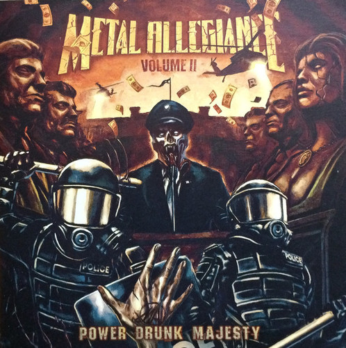 Caratula para cd de Metal Allegiance - Volume Ii: Power Drunk Majesty
