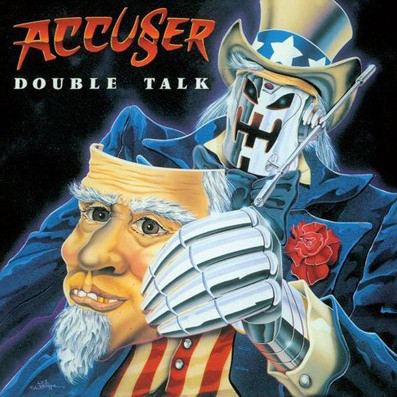 Caratula para cd de Accuser - Double Talk