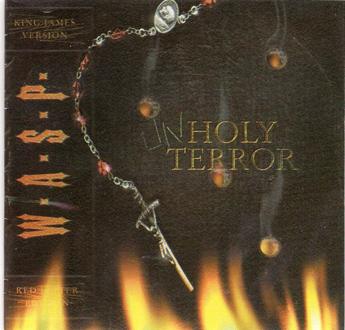Caratula para cd de W.A.S.P. - Unholy Terror