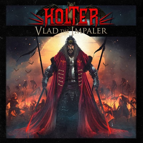 Caratula para cd de Holter  - Vlad The Impaler