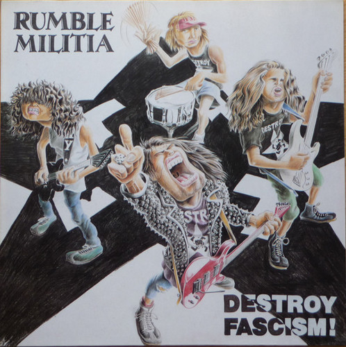 Caratula para cd de Rumble Militia - Destroy Fascism