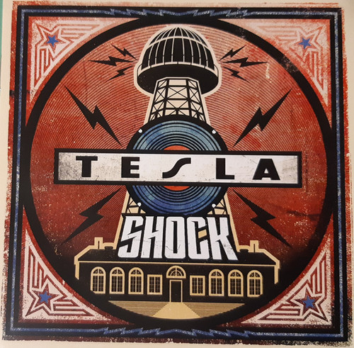Caratula para cd de Tesla - Shock