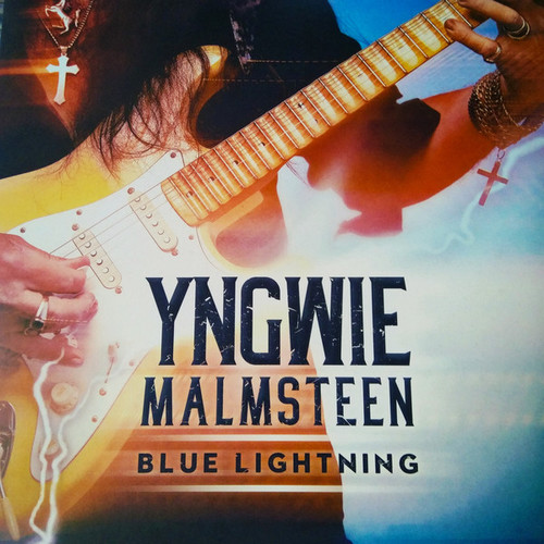 Caratula para cd de Yngwie Malmsteen - Blue Lightning