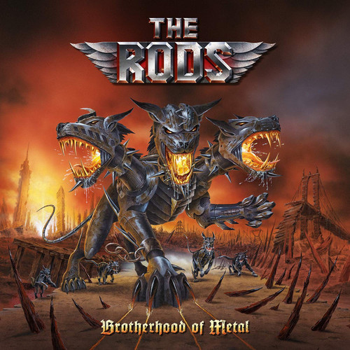 Caratula para cd de The Rods - Brotherhood Of Metal