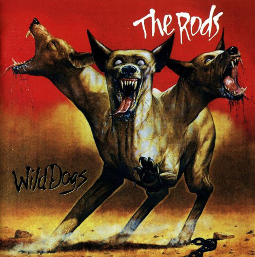 Caratula para cd de The Rods - Wild Dogs