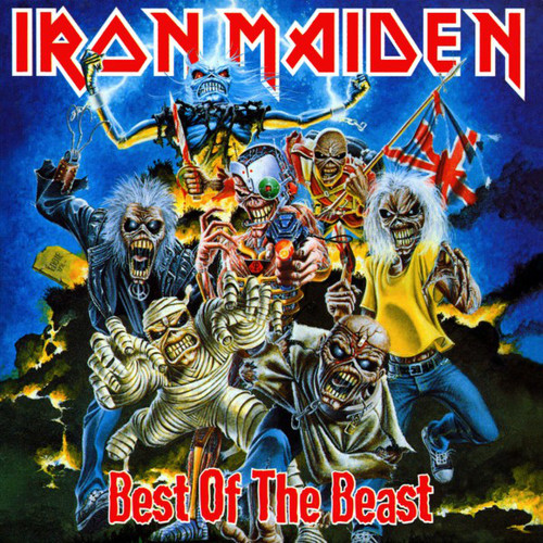 Caratula para cd de Iron Maiden - Best Of The Beast