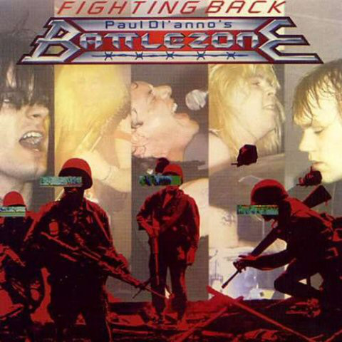 Caratula para cd de Paul Di'anno's Battlezone - Fighting Back