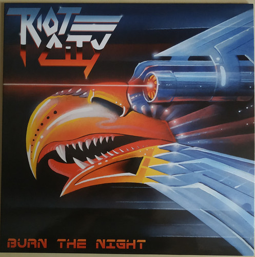 Caratula para cd de Riot City  - Burn The Night