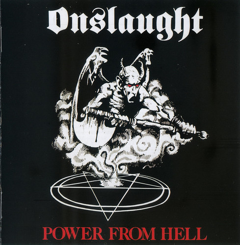 Caratula para cd de Onslaught  - Power From Hell