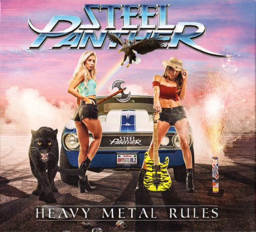 Caratula para cd de Steel Panther - Heavy Metal Rules